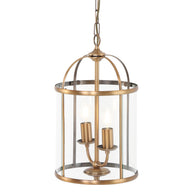 Hanglamp Pimpernel 5971BR brons met helder glas Ø23 cm
