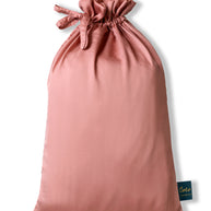 Tencel hoeslaken (90x200) terra roze