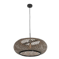 Hanglamp Maze 7506ZW – Bamboe designlamp met sfeervol lichtspel