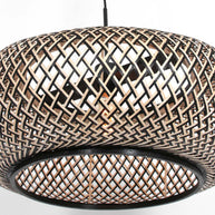 Hanglamp Maze 7506ZW – Bamboe designlamp met sfeervol lichtspel