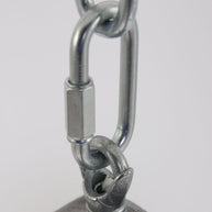 Hanglamp Bikkel 7586B, robuuste bruine lamp met stoere uitstraling