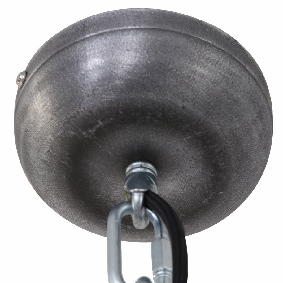 Hanglamp Bikkel 7586B, robuuste bruine lamp met stoere uitstraling