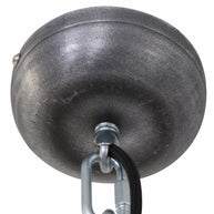 Hanglamp Bikkel 7586B, robuuste bruine lamp met stoere uitstraling