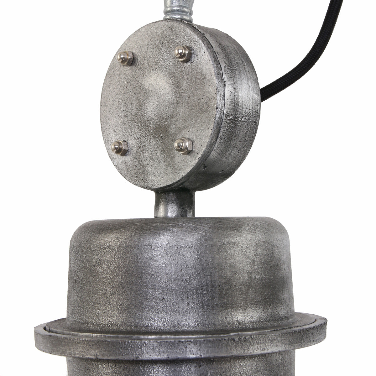 Hanglamp Bikkel 7586B, robuuste bruine lamp met stoere uitstraling