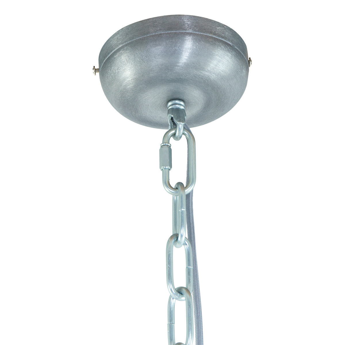 Hanglamp Bikkel 7586G stoere groene lamp met industrieel karakter
