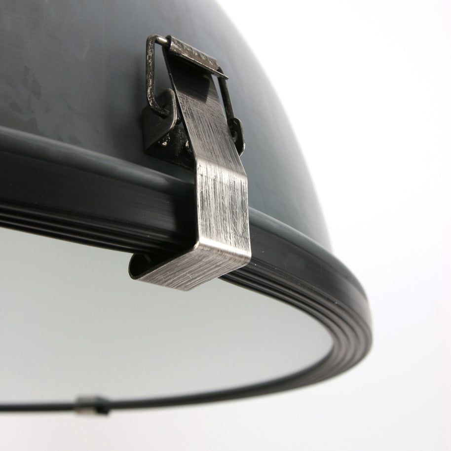 Hanglamp Bikkel 7586GR robuuste grijze lamp met karakter