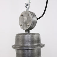 Hanglamp Bikkel 7586GR robuuste grijze lamp met karakter