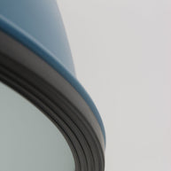 Hanglamp Bikkel 7586PE petrol met stoere industriële look