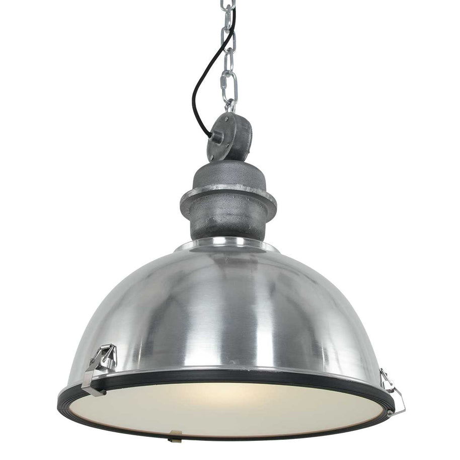 Hanglamp Bikkel 7586ST stoere stalen lamp met karakter