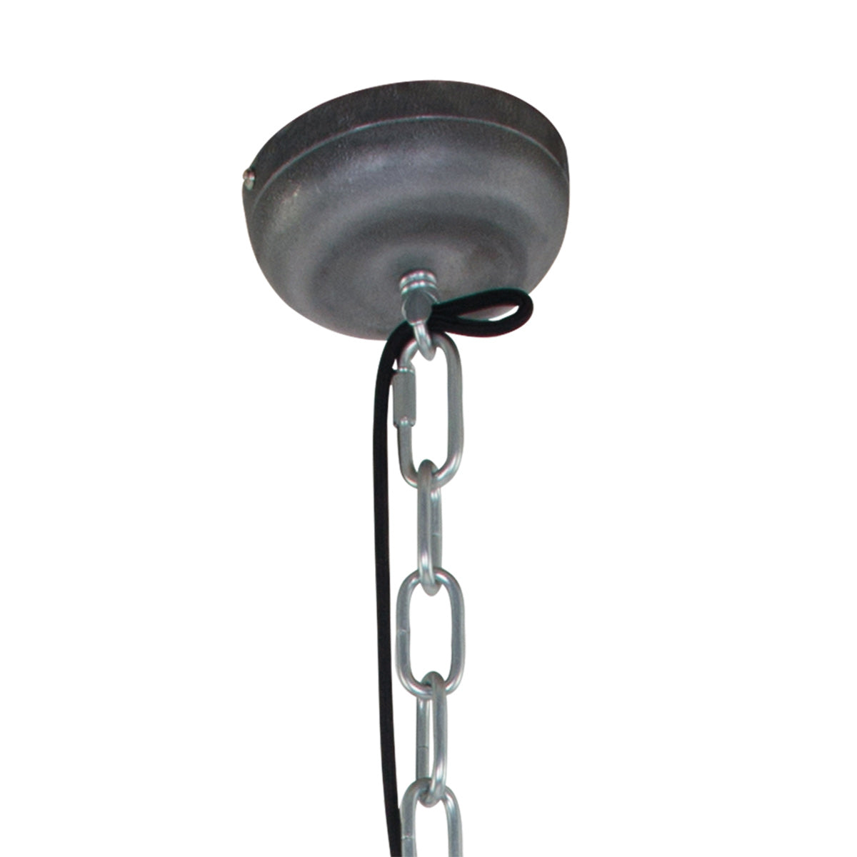 Hanglamp Bikkel 7586ST stoere stalen lamp met karakter
