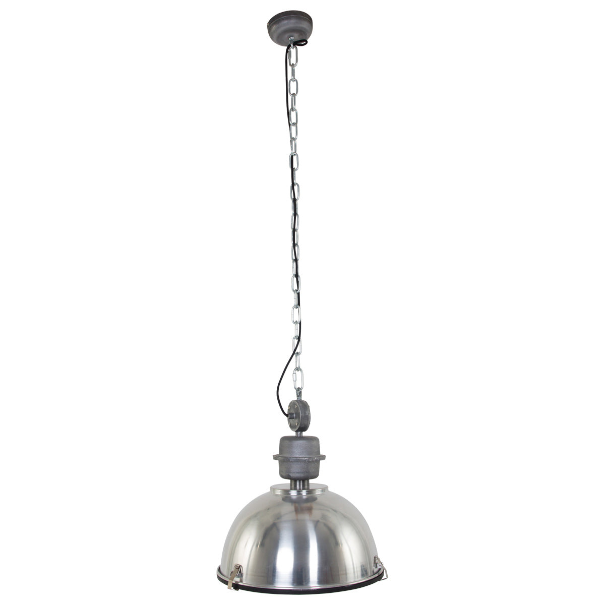 Hanglamp Bikkel 7586ST stoere stalen lamp met karakter