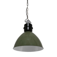 Olijfgroene hanglamp Frisk 7696G – stoer en landelijk ontwerp