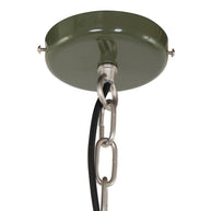 Olijfgroene hanglamp Frisk 7696G – stoer en landelijk ontwerp