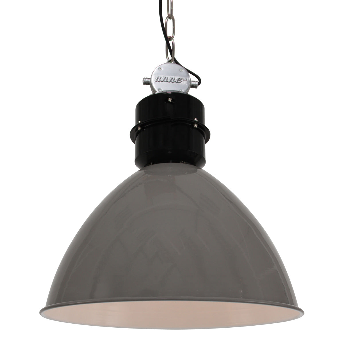 Industriële Grijze Hanglamp Frisk 7696GR – Robuust en Stijlvol