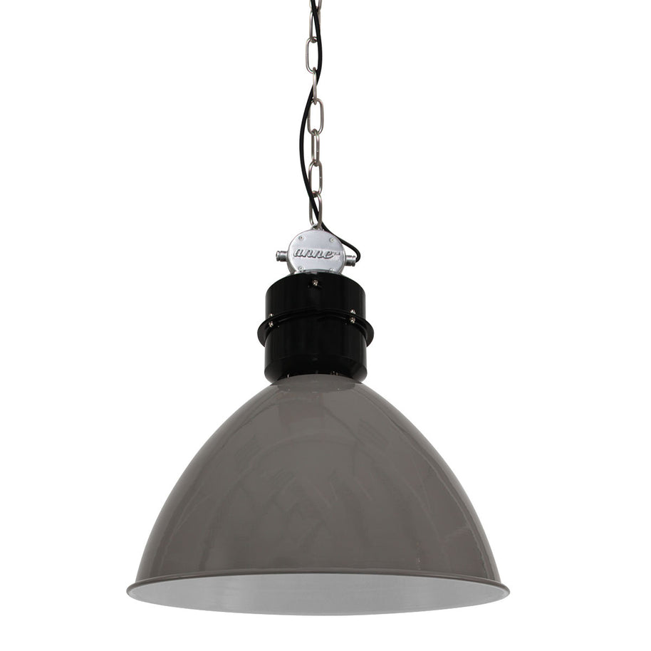 Industriële Grijze Hanglamp Frisk 7696GR – Robuust en Stijlvol