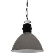 Industriële Grijze Hanglamp Frisk 7696GR – Robuust en Stijlvol