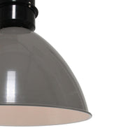 Industriële Grijze Hanglamp Frisk 7696GR – Robuust en Stijlvol