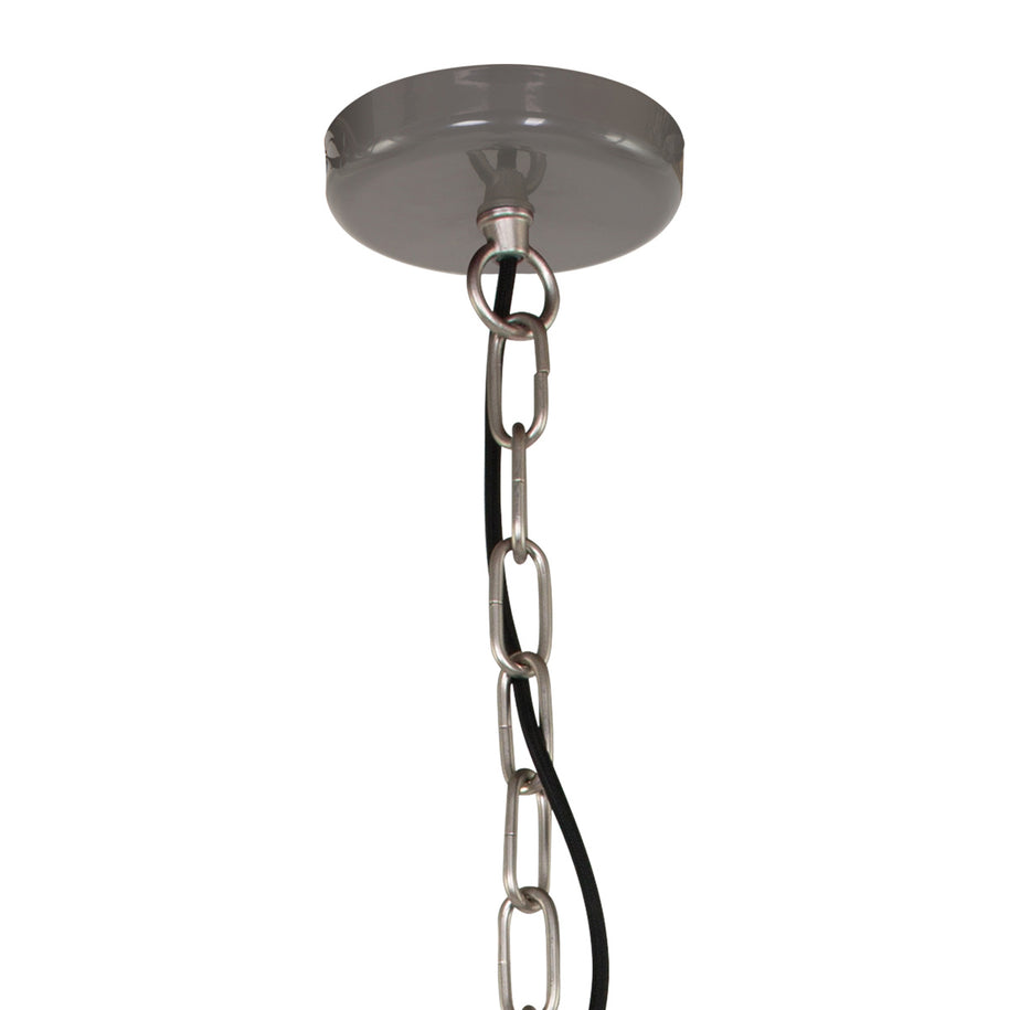 Industriële Grijze Hanglamp Frisk 7696GR – Robuust en Stijlvol