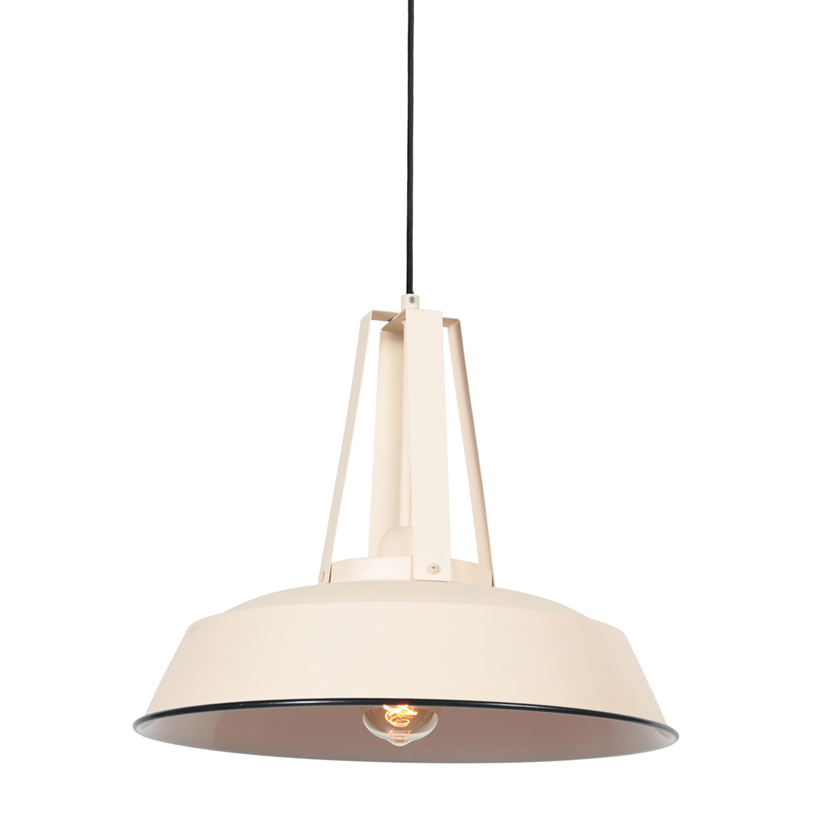 Crèmekleurige hanglamp Eden 7704CR – landelijke stijl en tijdloos ontwerp