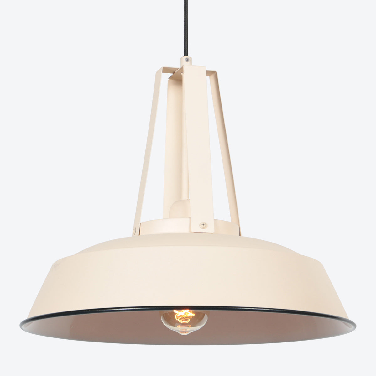 Crèmekleurige hanglamp Eden 7704CR – landelijke stijl en tijdloos ontwerp
