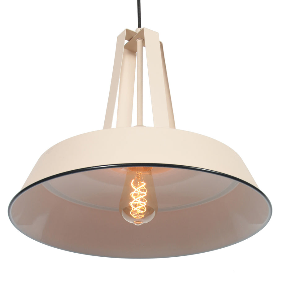 Crèmekleurige hanglamp Eden 7704CR – landelijke stijl en tijdloos ontwerp