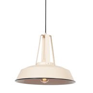 Crèmekleurige hanglamp Eden 7704CR – landelijke stijl en tijdloos ontwerp