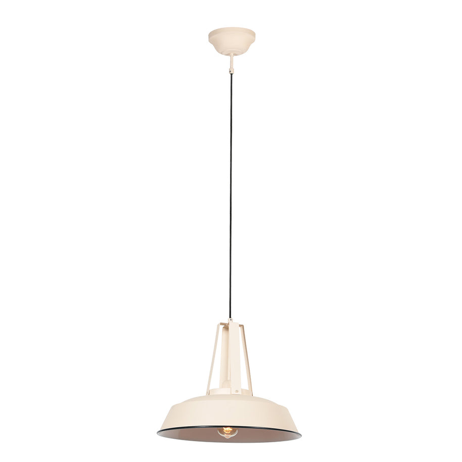 Crèmekleurige hanglamp Eden 7704CR – landelijke stijl en tijdloos ontwerp