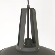 Grijze hanglamp Eden 7704GR met E27‑fitting