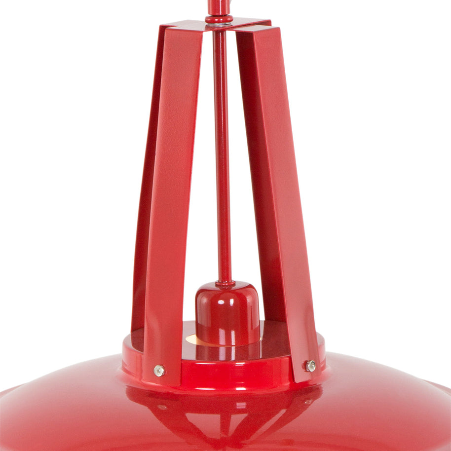 Rode hanglamp Eden 7704RO E27 fitting