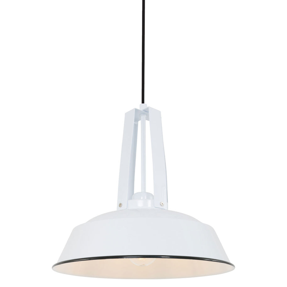 Hanglamp Eden 7704W wit rond 42 cm E27-fitting