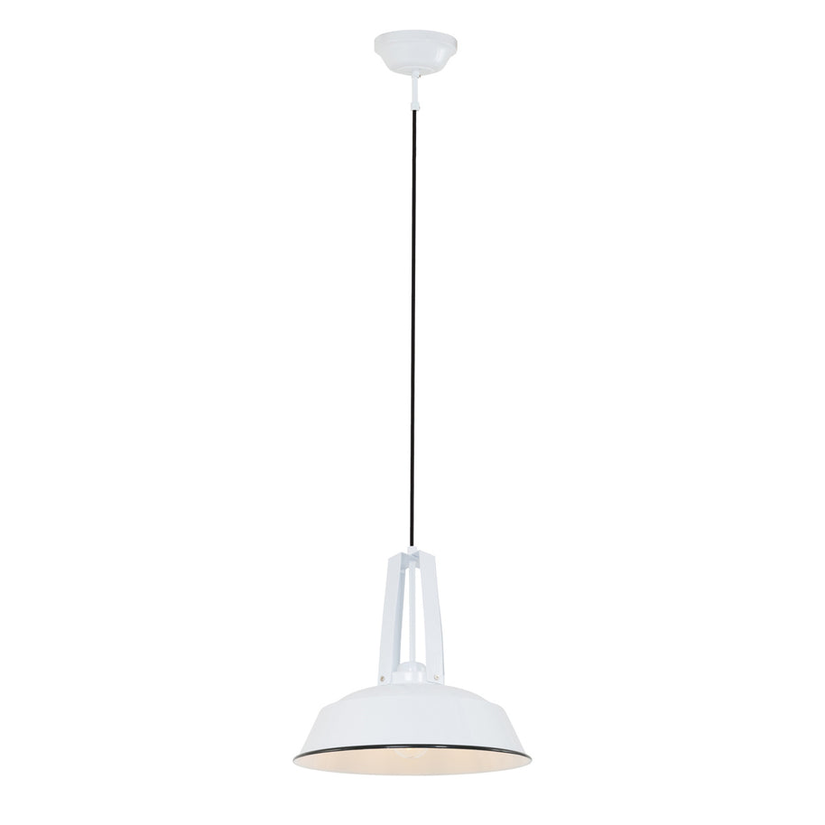 Hanglamp Eden 7704W wit rond 42 cm E27-fitting