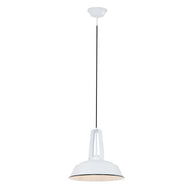 Hanglamp Eden 7704W wit rond 42 cm E27-fitting