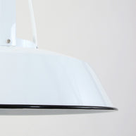 Hanglamp Eden 7704W wit rond 42 cm E27-fitting