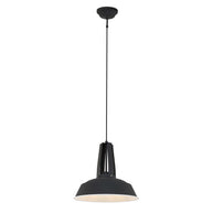 Zwarte hanglamp Eden 7704ZW E27 fitting