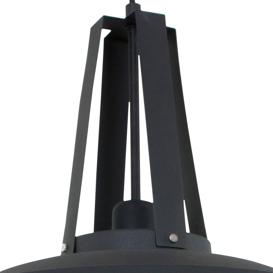 Zwarte hanglamp Eden 7704ZW E27 fitting