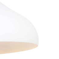 Witte Scandinavische hanglamp Bjorr 7730W Ø33cm