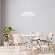 Witte Scandinavische hanglamp Bjorr 7731W Ø45 cm