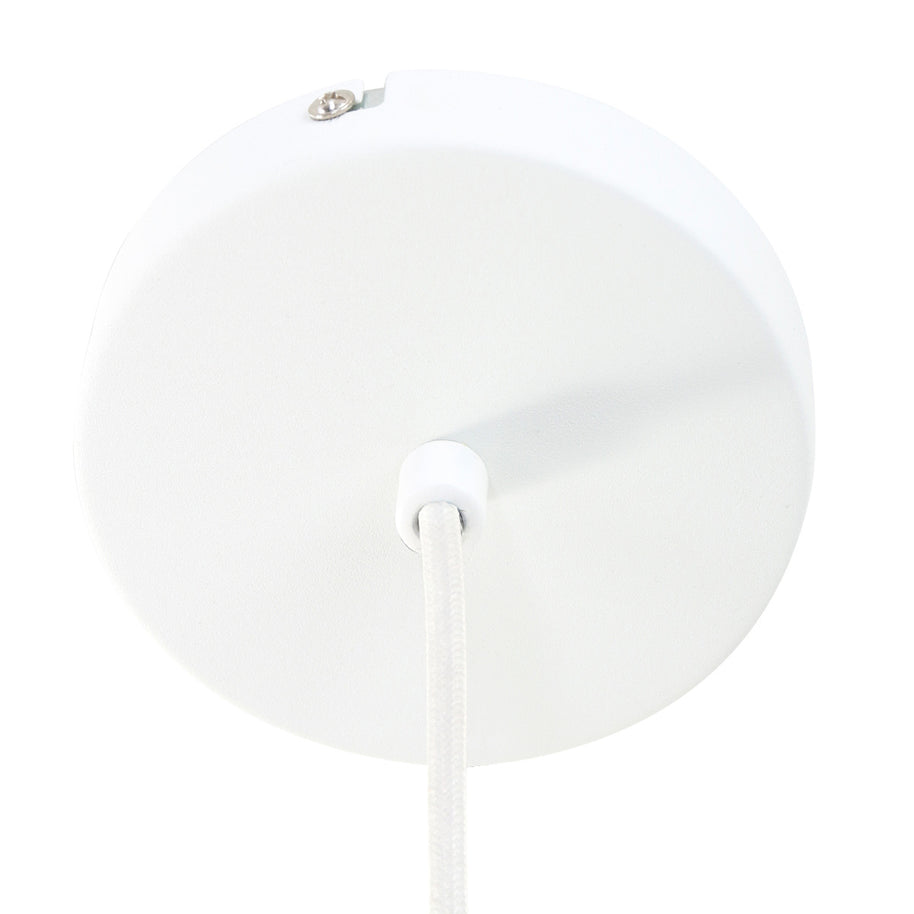 Witte Scandinavische hanglamp Bjorr 7731W Ø45 cm