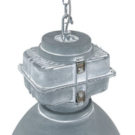 Grijze industriële hanglamp Densi 7779GR Ø47 cm
