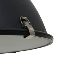 Zwarte industriële hanglamp Densi 7779ZW Ø47 cm