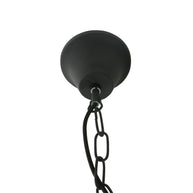 Zwarte industriële hanglamp Densi 7779ZW Ø47 cm
