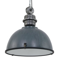 Hanglamp Bikkel XXL 7834GR stoere grijze hanglamp Ø52 cm