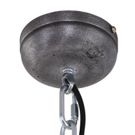 Hanglamp Bikkel XXL 7834ZW robuuste zwarte hanglamp Ø52 cm