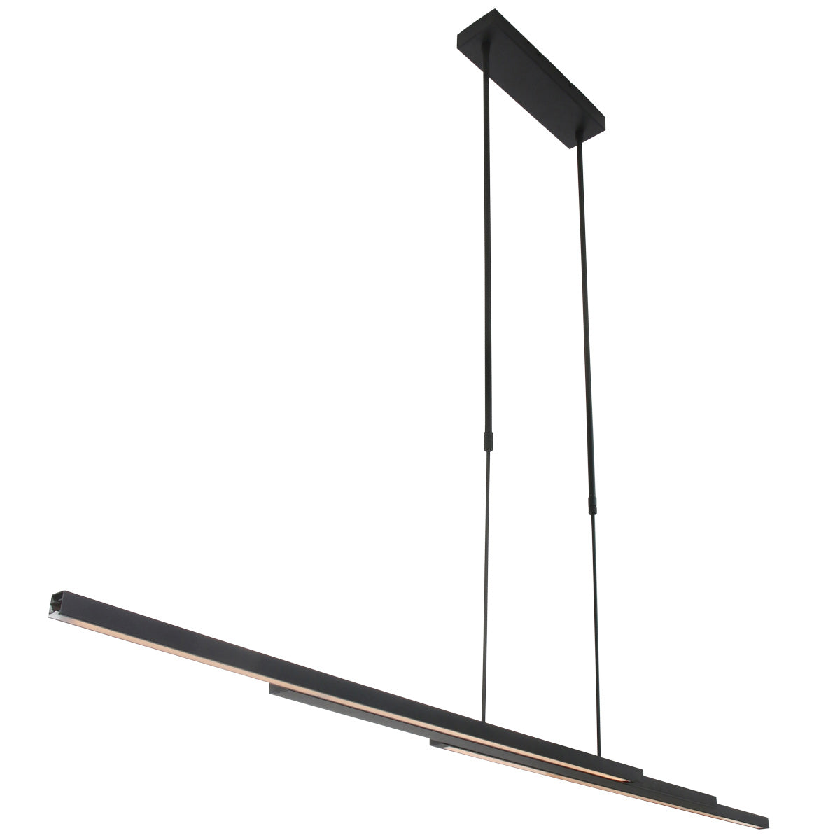 Hanglamp Zelena Motion 7970ZW Zwart Lichtkleur instelbaar