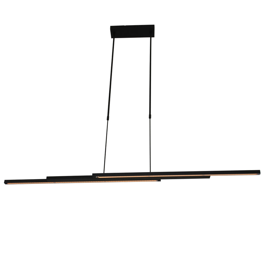 Hanglamp Zelena Motion 7970ZW Zwart Lichtkleur instelbaar