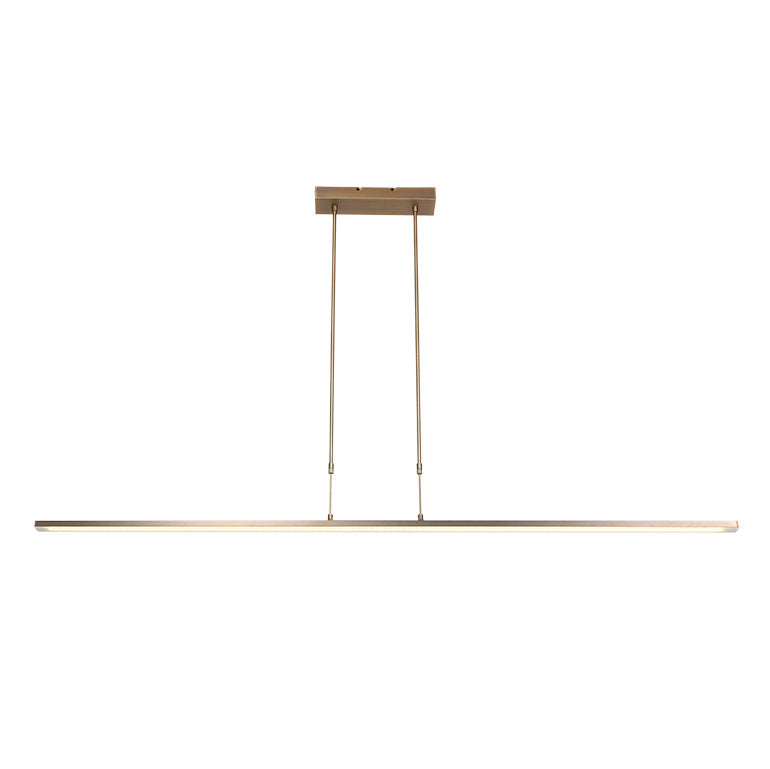Hanglamp Zelena 7971BR, bronzen LED-lamp met dimbaar licht