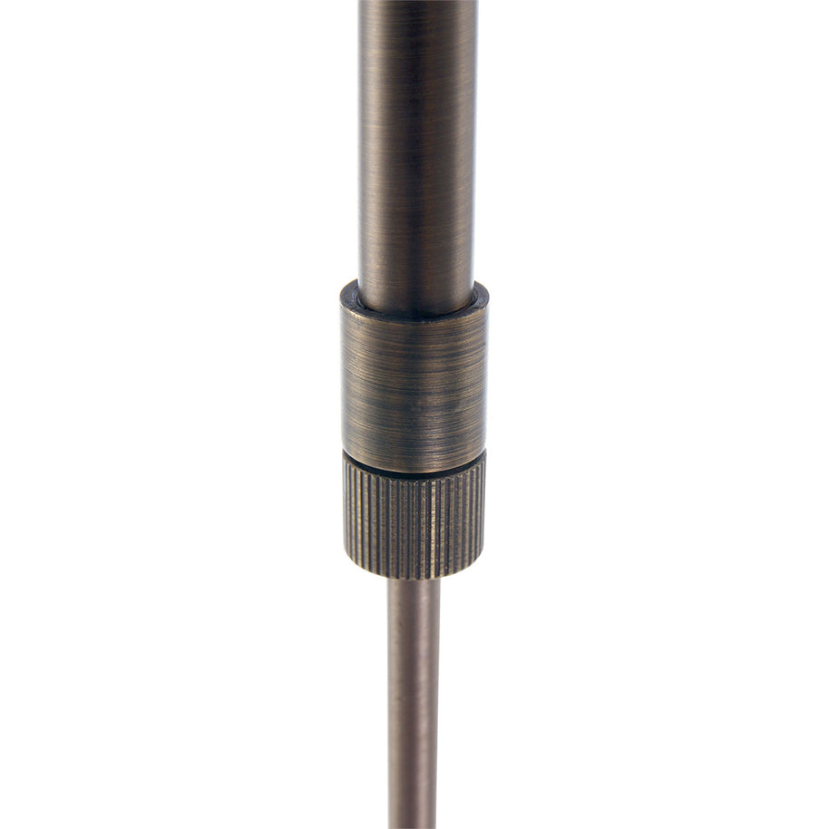 Hanglamp Zelena 7971BR, bronzen LED-lamp met dimbaar licht