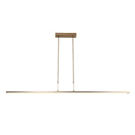 Hanglamp Zelena 7971BR, bronzen LED-lamp met dimbaar licht