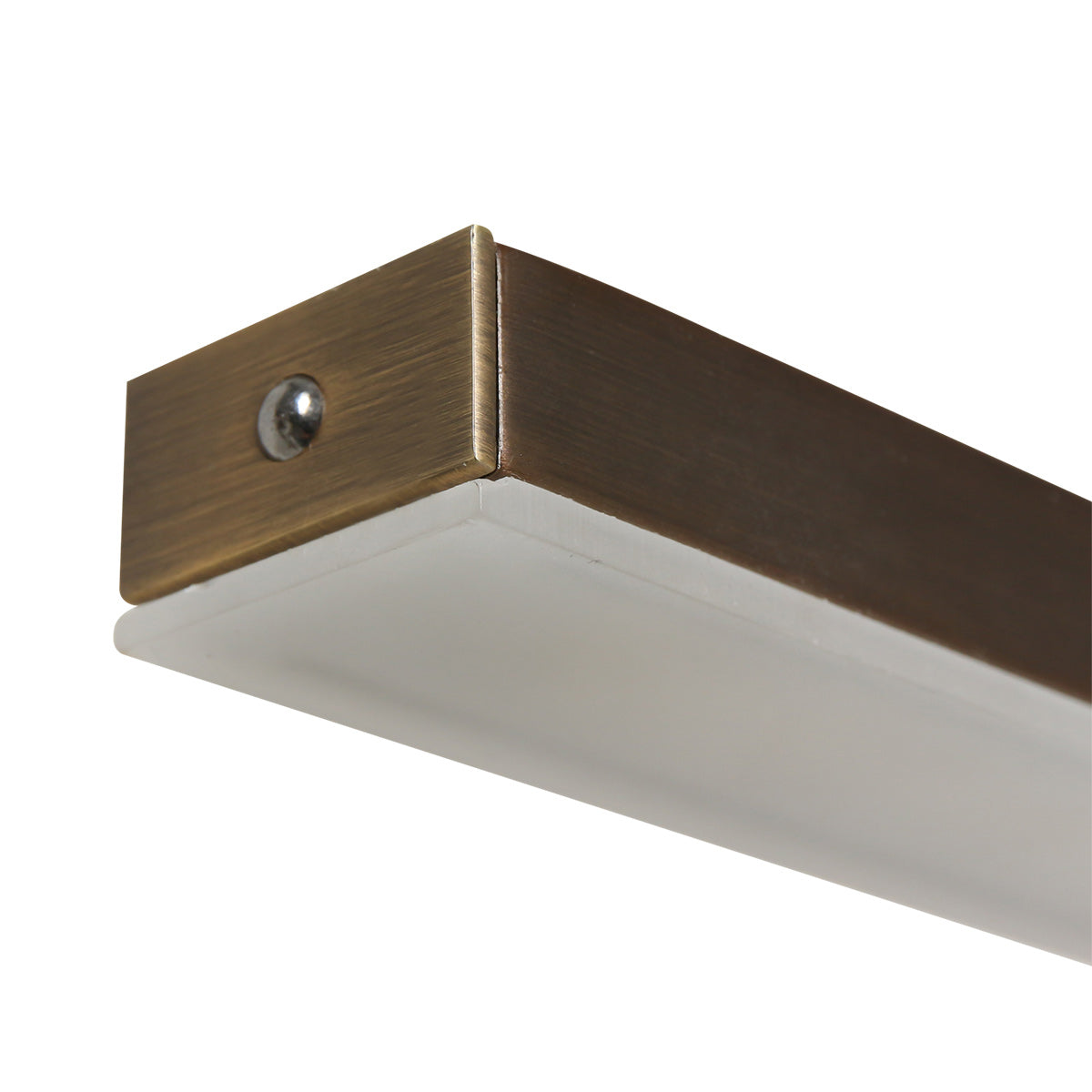 Hanglamp Zelena 7971BR, bronzen LED-lamp met dimbaar licht