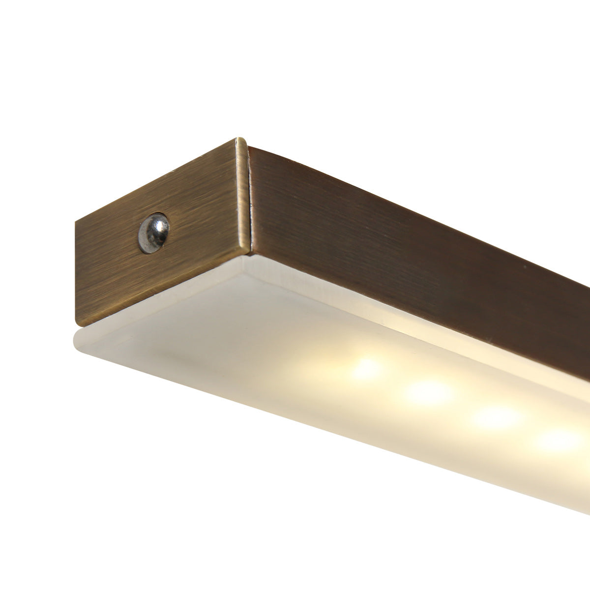 Hanglamp Zelena 7971BR, bronzen LED-lamp met dimbaar licht